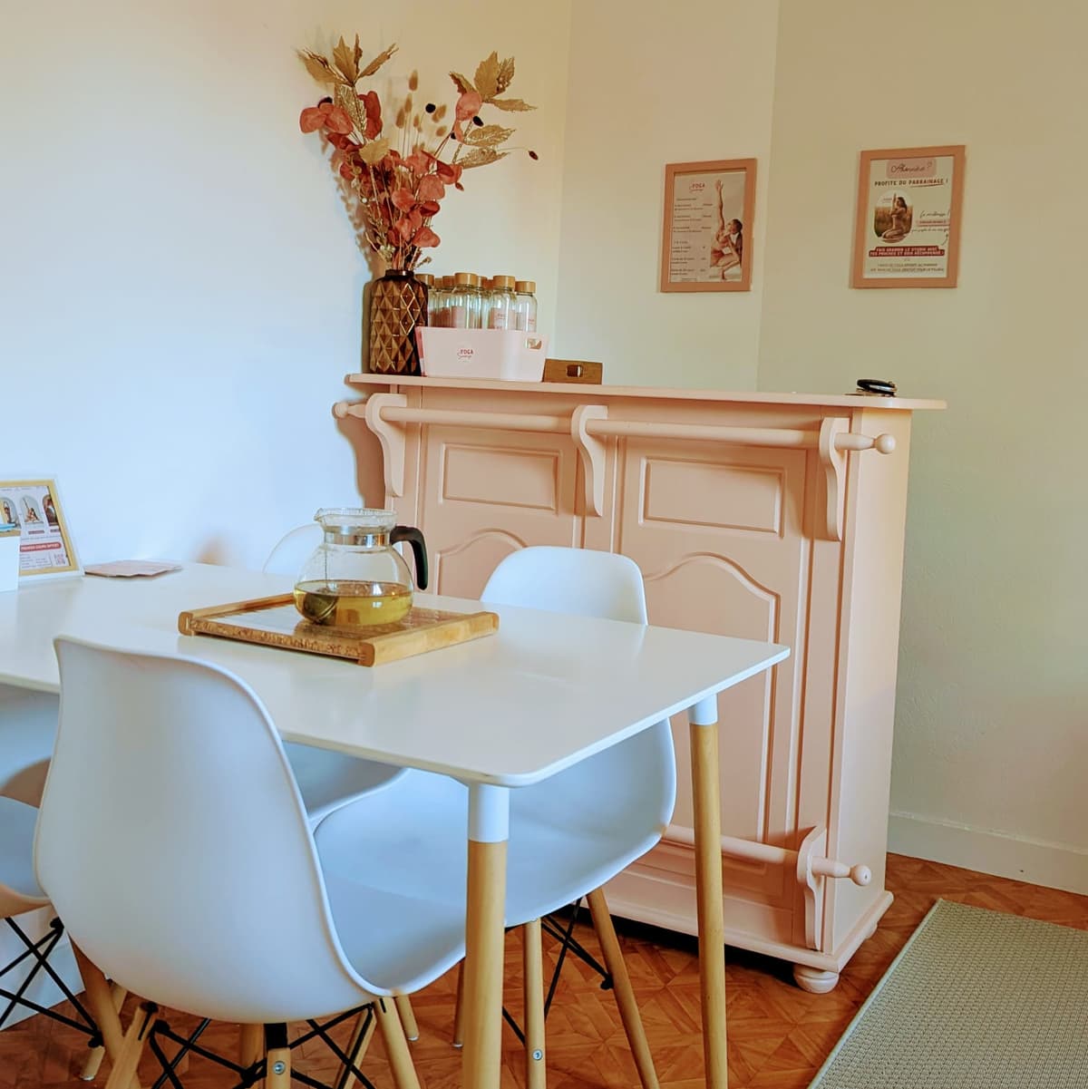 Vestiaire et équipements du studio