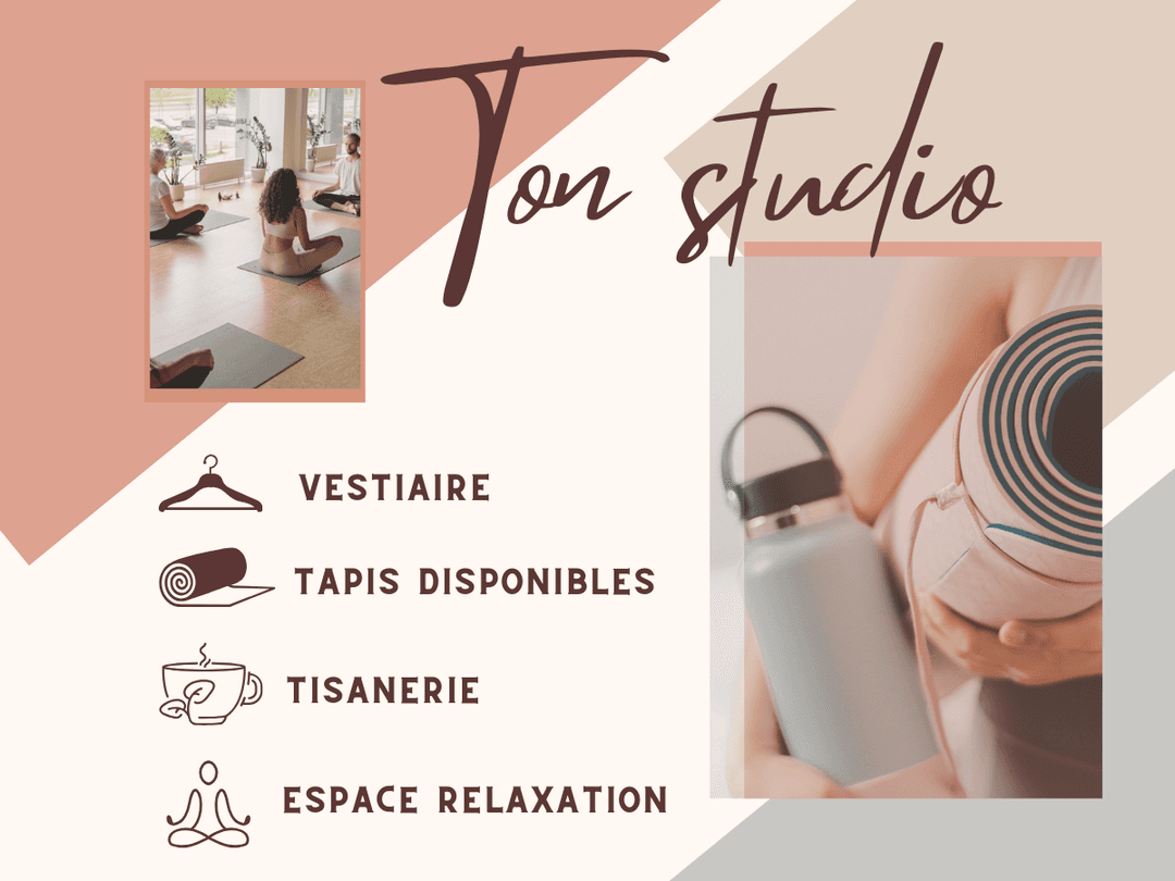 Tisanerie et espace détente yoga sunrise
